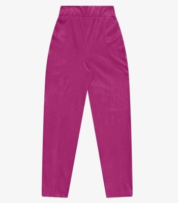 Calça Feminina Em Suede Rovitex Roxo