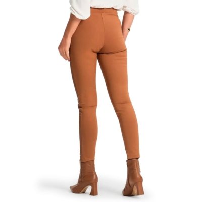 Calça Feminina Rovitex Ponto Roma Caramelo