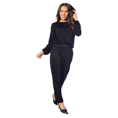 Calça Feminina Rovitex com Frisos Preto