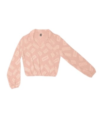 Camisa Manga Longa Rovitex Rosa