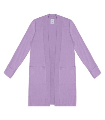 Cardigan Tricot Feminino Rovitex Roxo