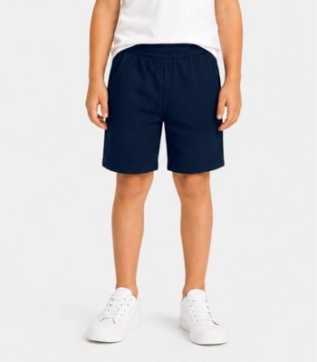 Bermuda Infantil Em Moletinho Basic Rovitex Kids Azul