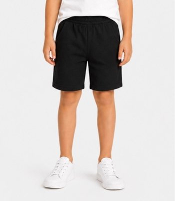 Bermuda Infantil Em Moletinho Basic Rovitex Kids Preto