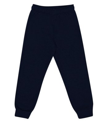 Calça Infantil Moletom Básica Rovitex Kids Azul