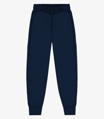 Calça Infantil Moletom Básica Rovitex Kids Azul