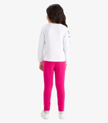 Legging Infantil Menina Molecotton Rovitex Kids Rosa