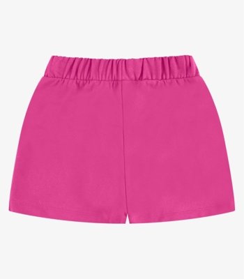 Shorts Saia Moletom Rovi Kids Rosa