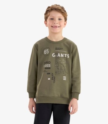 Conjunto Blusão e Calça Moletom Rovi Kids Verde