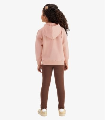 Conjunto Jaqueta Capuz e Legging Rovi Kids Rosa