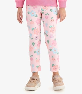 Conjunto Moletom Blusão Com Calça Rovi Kids Rosa