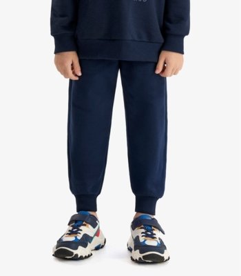 Conjunto Moletom Blusão e Calça Rovi Kids Azul