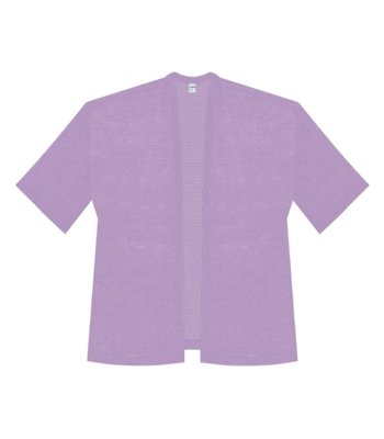 Kimono Feminino Com Brilho Rovitex Roxo