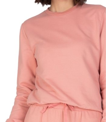 Moletom Feminino Básico Select Rosa