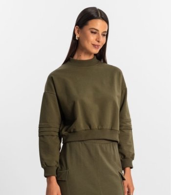 Moletom Feminino Rovitex Verde