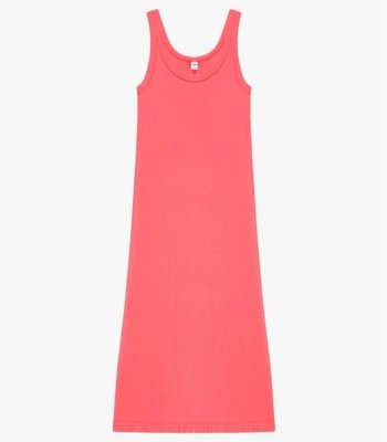 Vestido Midi em Ribana Rovitex Laranja