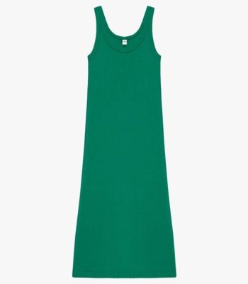 Vestido Midi em Ribana Rovitex Verde