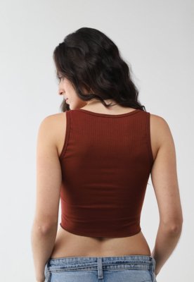 Blusa Feminina Roxy Notch Tank Vinho
