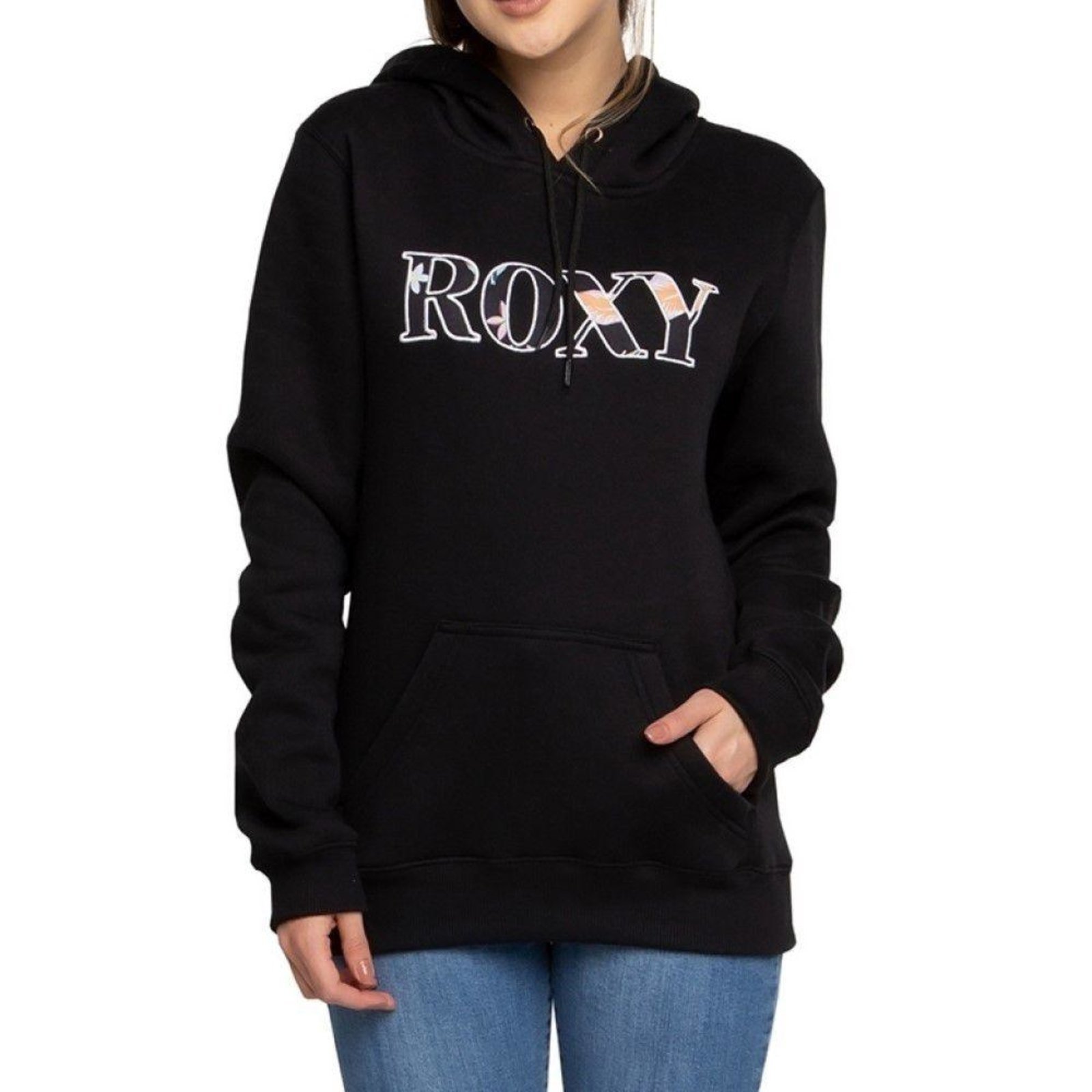 roxy zipper moletom com capuz