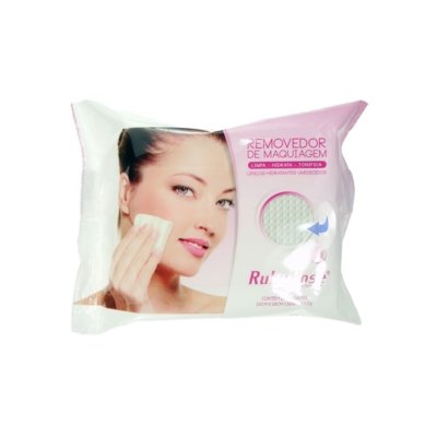 Lenço Umedecido Removedor De Maquiagem Ruby Rose Branco Menor preço em Lenço Umedecido Removedor De Maquiagem Ruby Rose Branco