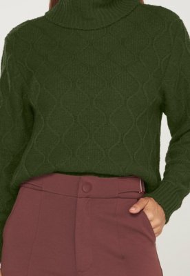Pull Rudély Londres Verde Militar
