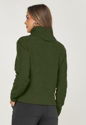 Pull Rudély Londres Verde Militar