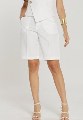 Short Rudély Alongado Off-White