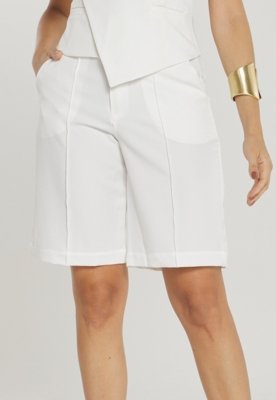 Short Rudély Alongado Off-White