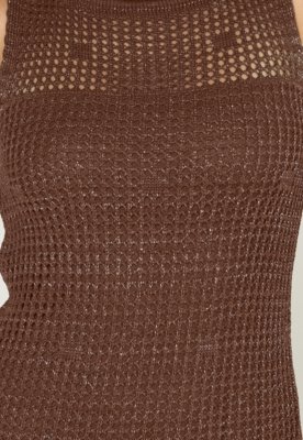 Vestido Trico Rendado
