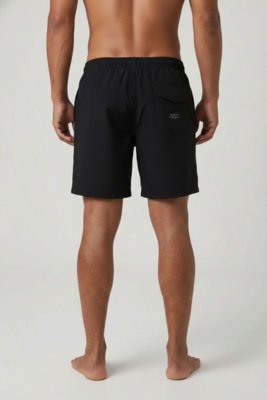Bermuda Masculina Rusty Cós Elástico Preta