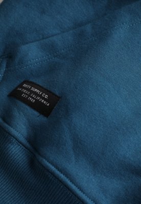 Blusa de Moletom Fechada Masculina Rusty Color Azul