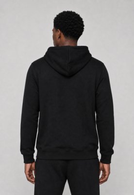 Blusa de Moletom Fechada Masculina Rusty Target Preta