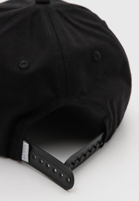 Boné Masculino Aba Curva Rusty Rage Snapback Preto