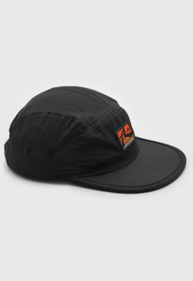 Boné Rusty Aba Reta Sunrise Five Panel Preto