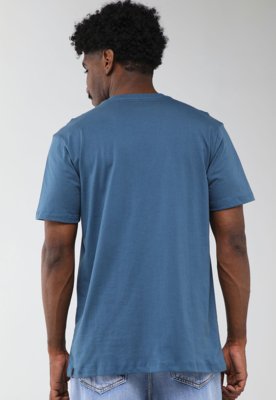 Camiseta Masculina Rusty Silk Color Azul