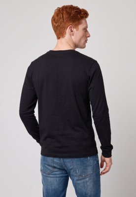 Camiseta Masculina Rusty Silk Color Box Preta