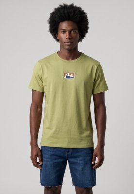 Camiseta Masculina Rusty Silk Color Box Verde