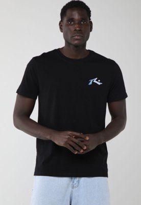 Camiseta Masculina Rusty Silk Rise Preta