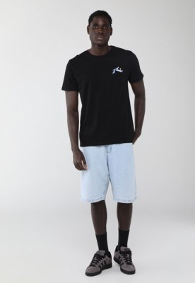 Camiseta Masculina Rusty Silk Rise Preta