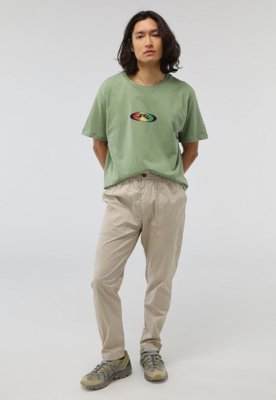 Camiseta Rusty Reta Slowmo Verde