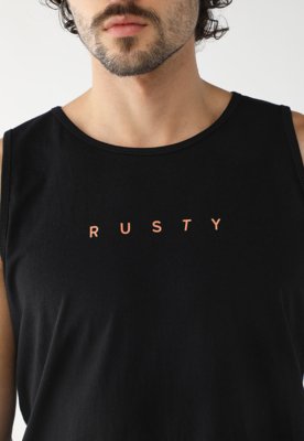 Regata Rusty Reta Logo Preta