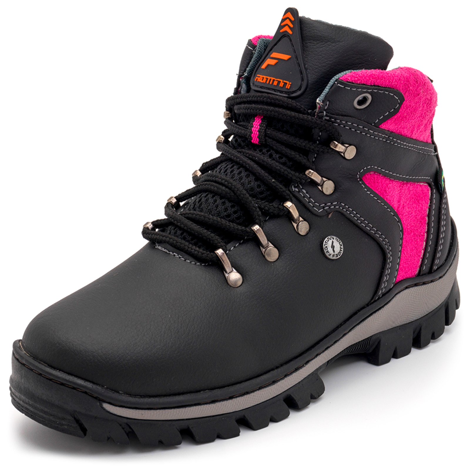 Botas Coturnos Adventure Feminino Silva&Silva 2025 Café Rosa Compre