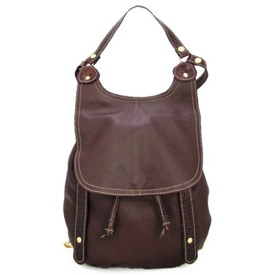 Mochila SN Couros Tóquio Marrom/Croco Menor preço em Mochila SN Couros Tóquio Marrom/Croco