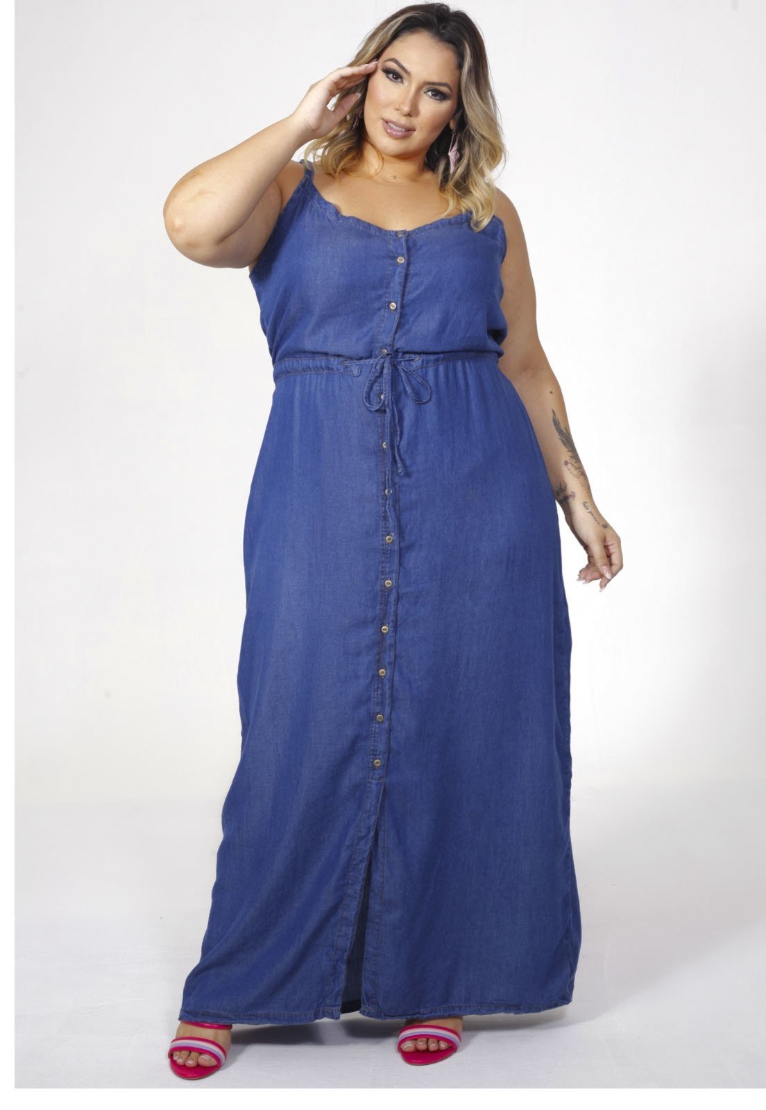 Vestidos plus size store dafiti