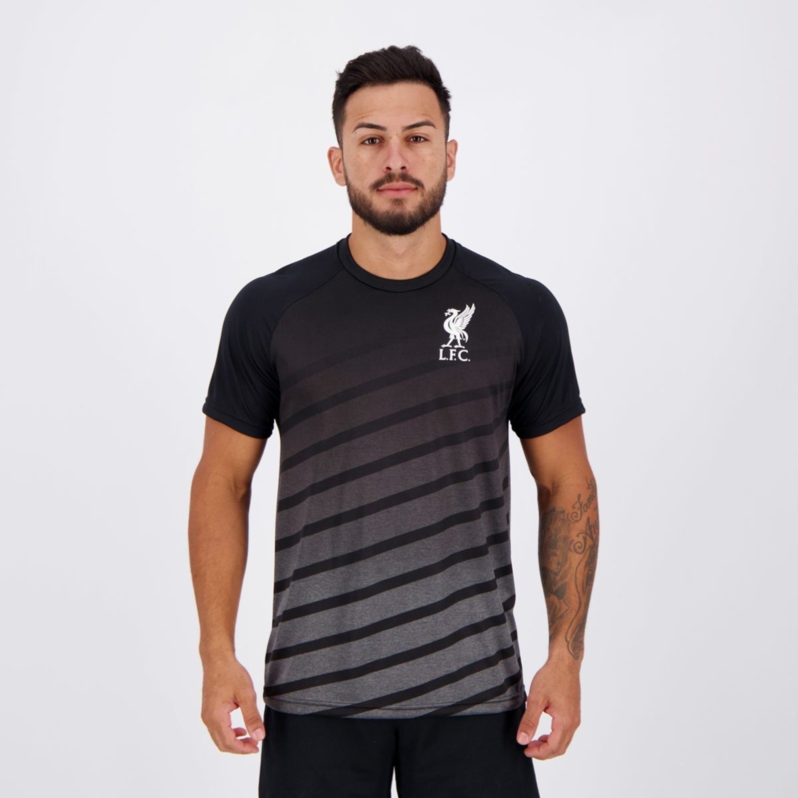 camisa liverpool preta e verde