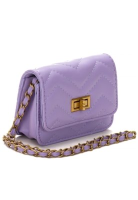 Bolsa Feminina Mini Bag Star Shop Roxa