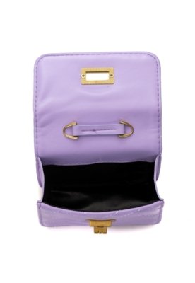 Bolsa Feminina Mini Bag Star Shop Roxa