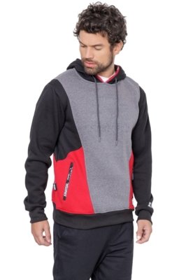 Moletom Starter Fechado Com Capuz Preto