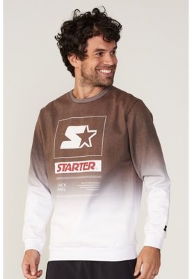 Moletom Starter Fechado Marrom