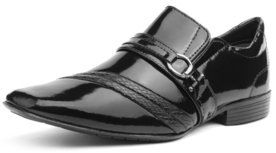 Sapato Salazari Social Preto Verniz Menor preço em Sapato Salazari Social Preto Verniz