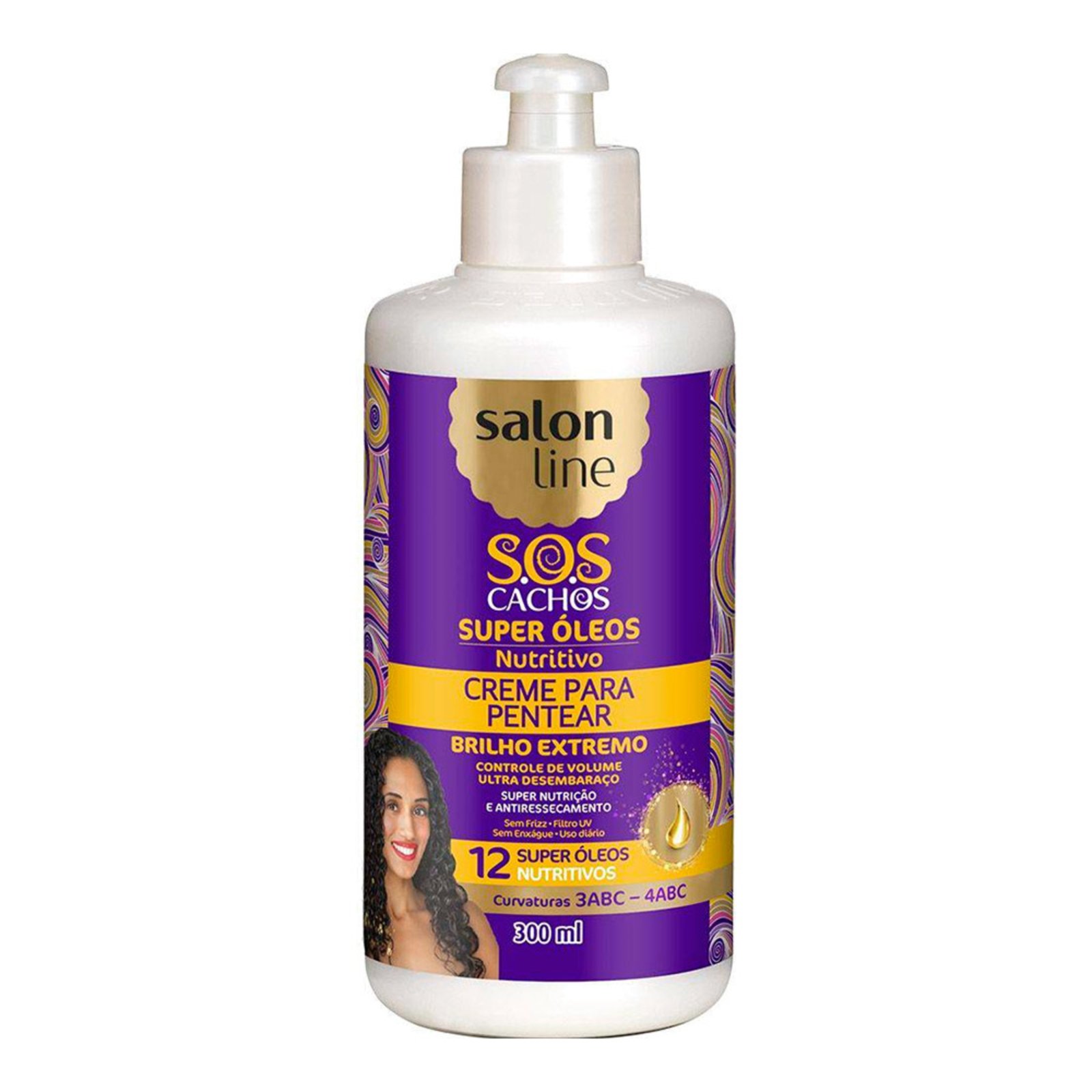 Creme De Pentear Salon Line Sos Cachos Oleos Nutritivos 300ml Compre Agora Dafiti Brasil